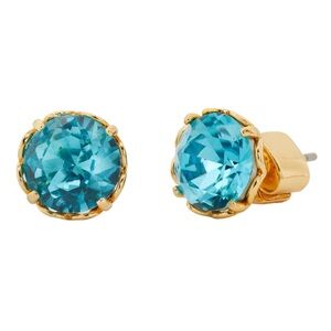 NWT Kate Spade Aquamarine / Blue Sparkle Earrings